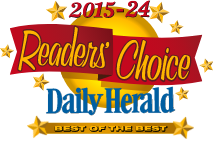 Daily Herald Readers Choice 2015 through 2024 Best of the Best badge